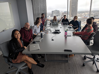 The product & UX team for the new platform.
