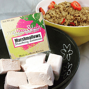 Strawberry Lemonade Marshmallows